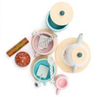 Seturi de veselă pentru păpuși Baby Mix Montessori Tea Set (57345) imaginea #5 — magazin online Desire.md