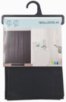 Занавеска для ванной Tendance Black 180x200cm (55823)