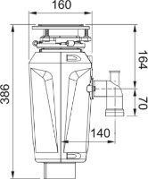 Измельчитель пищевых отходов Franke Slim 125 (134.0715.094) фото №3 — интернет-магазин Desire.md