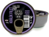 Hrană umedă pentru pisici Falco Cat Rabbit 120g
