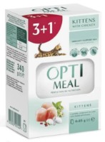 Влажный корм для кошек Optimeal Kittens Chicken 4x85g