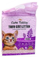 Asternut igienic pentru pisici Cute Tabby Tofu Lavender 6L