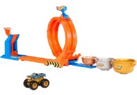 Set jucării transport Hot Wheels Loop-And-Flip (JBX64)