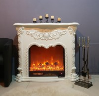 Электрокамин Art Flame Elit Florentia White фото №3 — интернет-магазин Desire.md