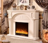 Șemineu electric Art Flame Elit Lisabona White imaginea #2 — magazin online Desire.md