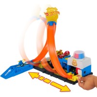 Set jucării transport Hot Wheels Super Police Station (JBM71) imaginea #4 — magazin online Desire.md