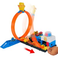 Set jucării transport Hot Wheels Super Police Station (JBM71) imaginea #5 — magazin online Desire.md