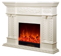 Șemineu electric Art Flame Elit Montecarlo White imaginea #2 — magazin online Desire.md
