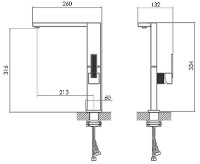 Baterie bucătărie Imprese Deira ZMK112009150 imaginea #2 — magazin online Desire.md