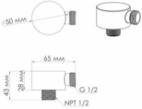 Dază de duș Imprese f03600101SR imaginea #2 — magazin online Desire.md