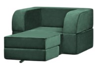 Fotoliu extensibil Edka Terra 3in1 100x200x30 P15 Green Emerald imaginea #3 — magazin online Desire.md