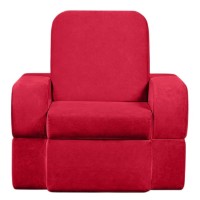 Fotoliu extensibil Edka Terra 3in1 100x200x30 P18 Red Wine imaginea #2 — magazin online Desire.md