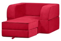 Fotoliu extensibil Edka Terra 3in1 100x200x30 P18 Red Wine imaginea #3 — magazin online Desire.md