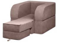 Fotoliu extensibil Edka Terra 3in1 80x180x30 M5 Gray Brown imaginea #3 — magazin online Desire.md