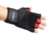 Mănuşi fitness HMS XL Black/Red RST01 imaginea #3 — magazin online Desire.md