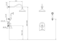 Душевой набор Imprese Podzima Zrala ZMK02170811 фото №2 — интернет-магазин Desire.md