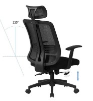 Scaun de birou Xenos Madrid 2.0 Black imaginea #3 — magazin online Desire.md