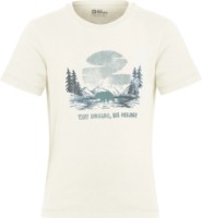 Детская футболка Jack Wolfskin Graphic Cotton T Kids Print Cotton White, s.164 фото №1 — интернет-магазин Desire.md