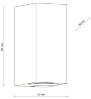 Candelabru de perete Tk-Lighting Axis 10970 Grey imaginea #4 — magazin online Desire.md