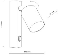 Бра Tk-Lighting Top 6087 Gold фото №2 — интернет-магазин Desire.md