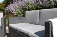 Набор садовой мебели Keter Monaco Set with Storage Table Graphite (216779) фото №7 — интернет-магазин Desire.md