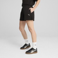 Pantaloni scurți dame Puma Ess Elevated High-Rise Structured Shorts 5 Puma Black, s.S imaginea #2 — magazin online Desire.md
