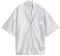 Cămașă damă Puma Jer-She Baseball Jersey Feather Gray, s.S imaginea #1 — magazin online Desire.md