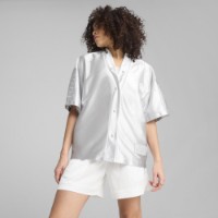 Cămașă damă Puma Jer-She Baseball Jersey Feather Gray, s.XS imaginea #2 — magazin online Desire.md