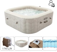 Spa-Jacuzzi gonflabilă Intex Chevron Deluxe Square Bubble (28446) imaginea #2 — magazin online Desire.md