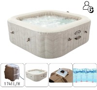 Spa-Jacuzzi gonflabilă Intex Chevron Deluxe Square Bubble (28472) imaginea #3 — magazin online Desire.md