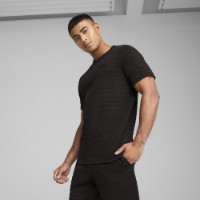 Tricou bărbătesc Puma Ess Elevated Structured Tee Puma Black, s.L imaginea #2 — magazin online Desire.md