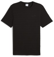 Мужская футболка Puma Ess Elevated Structured Tee Puma Black, s.S фото №1 — интернет-магазин Desire.md