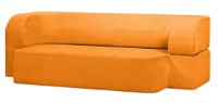 Canapea fără ramă Edka Meteor 200x160x40 P14 Orange Mandarin imaginea #3 — magazin online Desire.md