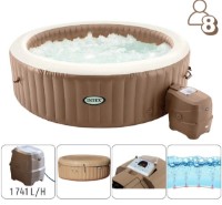 Spa-Jacuzzi gonflabilă Intex Sahara Tan Round Bubble Spa 28412 imaginea #4 — magazin online Desire.md