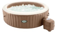 Надувной СПА джакузи Intex Sahara Tan Round Bubble Spa 28412