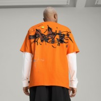 Мужская футболка Puma X Nacho Orange Glo, s.M фото №3 — интернет-магазин Desire.md