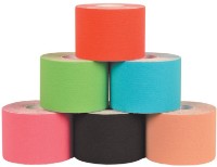 Bandă kineziologică Gima 5cm 5 m Mix 6pcs (34752)