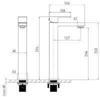 Baterie lavoar VOLLE Pardo (1548.010204) imaginea #2 — magazin online Desire.md