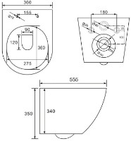 Унитаз VOLLE Sierra (1316.01000) фото №2 — интернет-магазин Desire.md