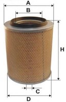 Воздушный фильтр Wix Filters 42482E фото №2 — интернет-магазин Desire.md