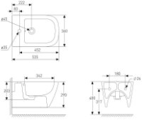 Bideu VOLLE Solo (13-55-112Black) imaginea #2 — magazin online Desire.md