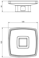 Мыльница VOLLE Teo (15-88-115) фото №2 — интернет-магазин Desire.md