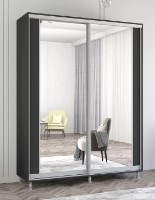 Dulap cu uşi glisante Mobildor-Lux Aron 170x220 Anthracite (aron1010) K2