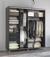 Шкаф-купе Mobildor-Lux Aron 210x240 Anthracite (aron804) K2 фото №2 — интернет-магазин Desire.md