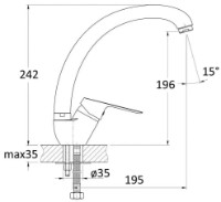 Baterie bucătărie Rozzy Jenori Rush (RBZ021-8) imaginea #2 — magazin online Desire.md