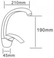 Baterie bucătărie Rozzy Jenori Baron (RBZ014-8G) imaginea #2 — magazin online Desire.md