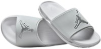 Șlapi pentru bărbați Nike Jordan Jumpman Slide Neutral Grey/Metallic Silver, s.44 imaginea #1 — magazin online Desire.md