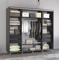 Шкаф-купе Mobildor-Lux Aron 260x230 Anthracite (aron3843) K3 фото №2 — интернет-магазин Desire.md