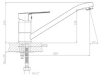 Baterie bucătărie Rozzy Jenori Lotus (RBZZ002-6) imaginea #2 — magazin online Desire.md