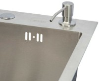 Chiuvetă de bucătărie Art Flame Hana Plus 45x45 Satin imaginea #2 — magazin online Desire.md